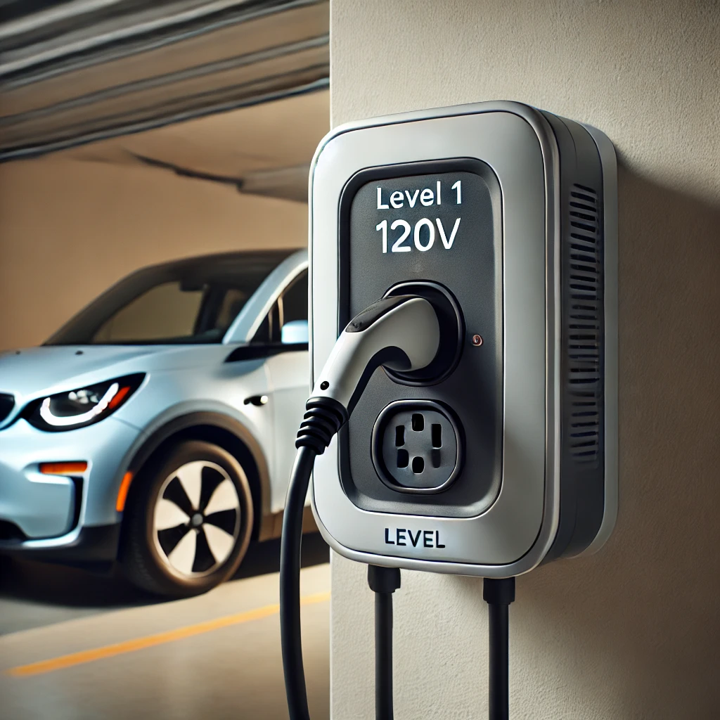 Langsames EV Laden Level 1