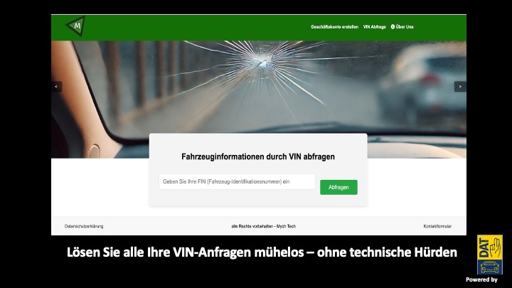 Auto-Glass VIN Kalkulator - Instant Quotes for Auto Glass Replacement