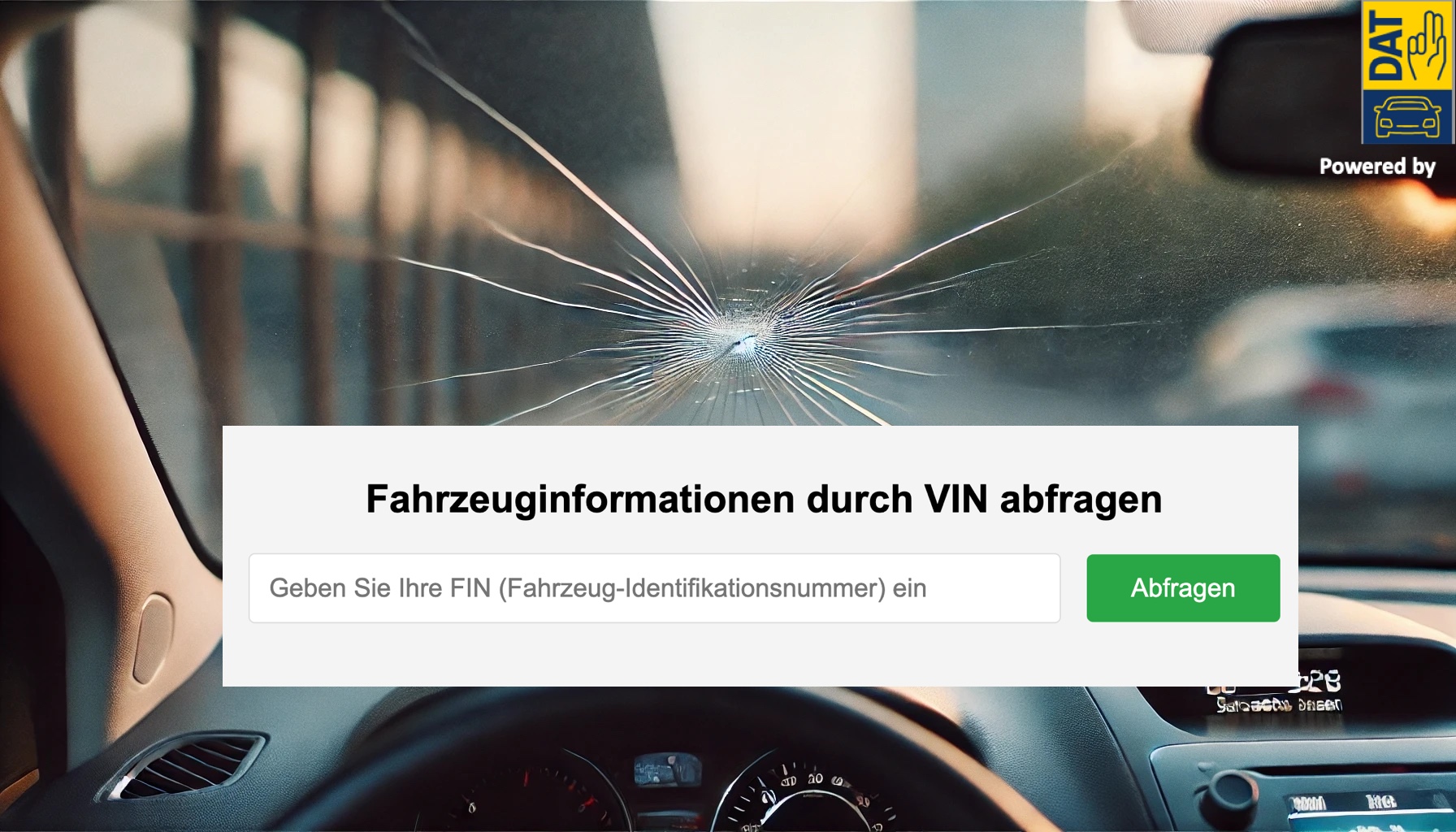 Auto-Glass VIN Kalkulator